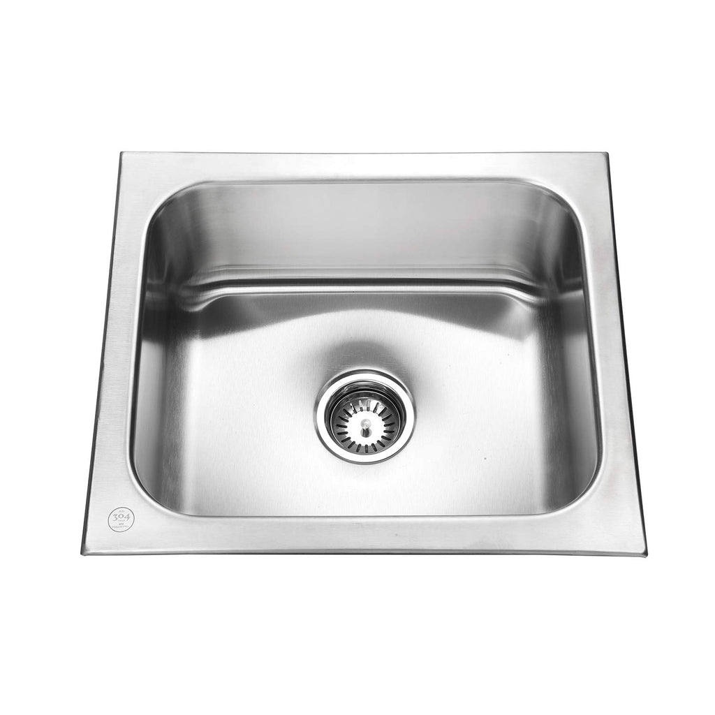 Parryware C857272 Eco Series (New) Flat Edge- Matt Finish Single Bowl Kitchen Sink