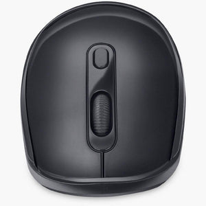 iBall Free Go G25 Feather-Light Wireless Optical Mouse with Wide Compatibility, Black, Small