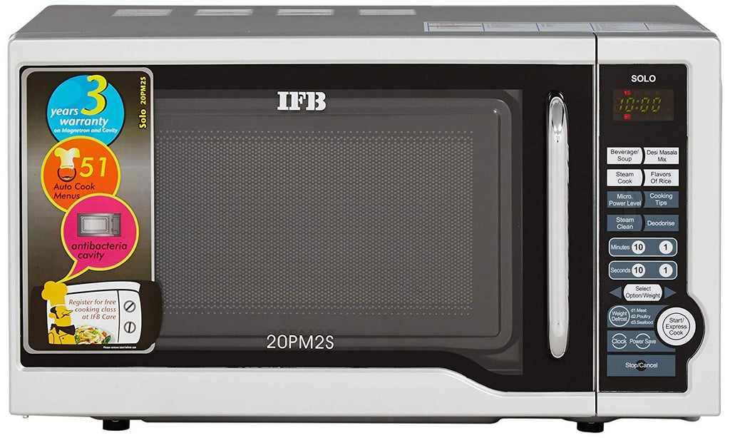 Ifb 20 L Solo Microwave Oven Silver