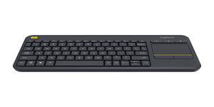Logitech K400 Plus Wireless Touch Keyboard (Relaxed wireless control of your PC connected TV)
