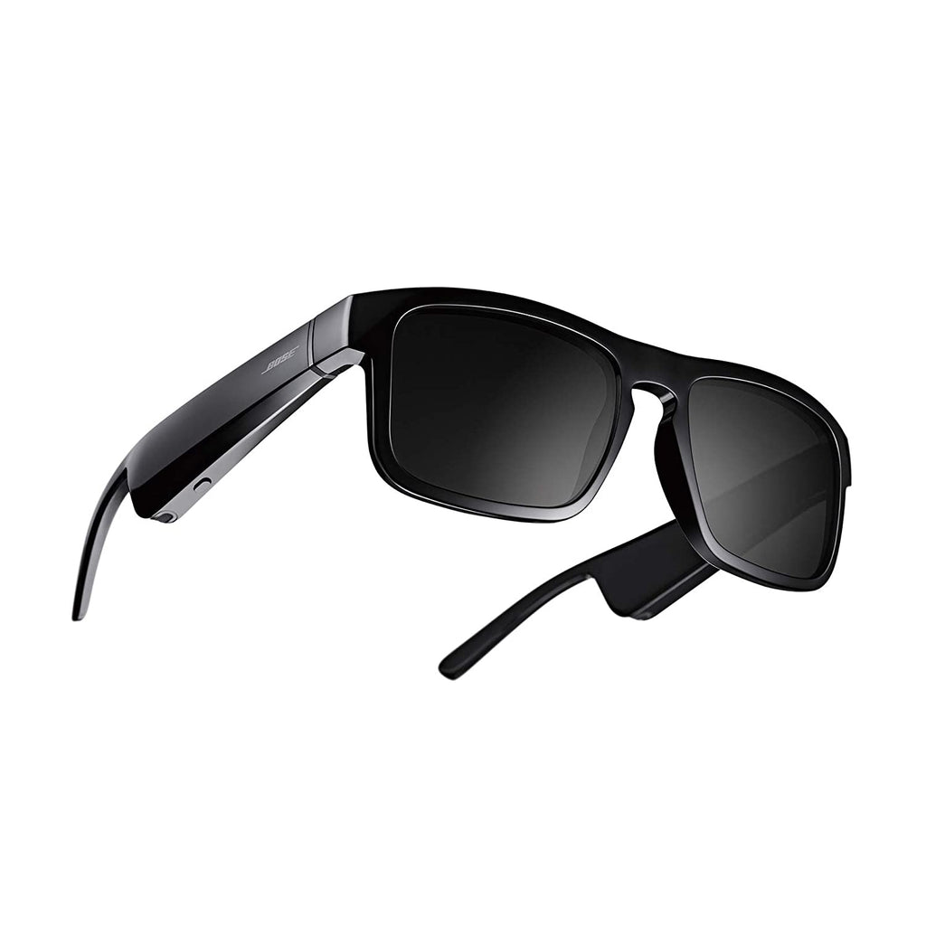 Bose Frames Tenor Rectangular Polarized Bluetooth Sunglasses Black