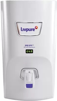 Open Box, Unused Livpure Liv-pep-pro-plus+ 7 L Ro + Uv + Uf Water Purifier With Taste Enhancer White