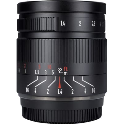 7artisans Photoelectric 55mm F1.4 Mark II Lens for Sony E Black