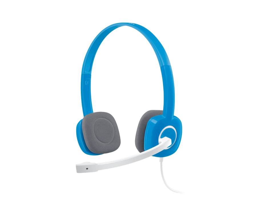 Logitech H150 Stereo Headset (Dual plug computer headset with in-line controls)