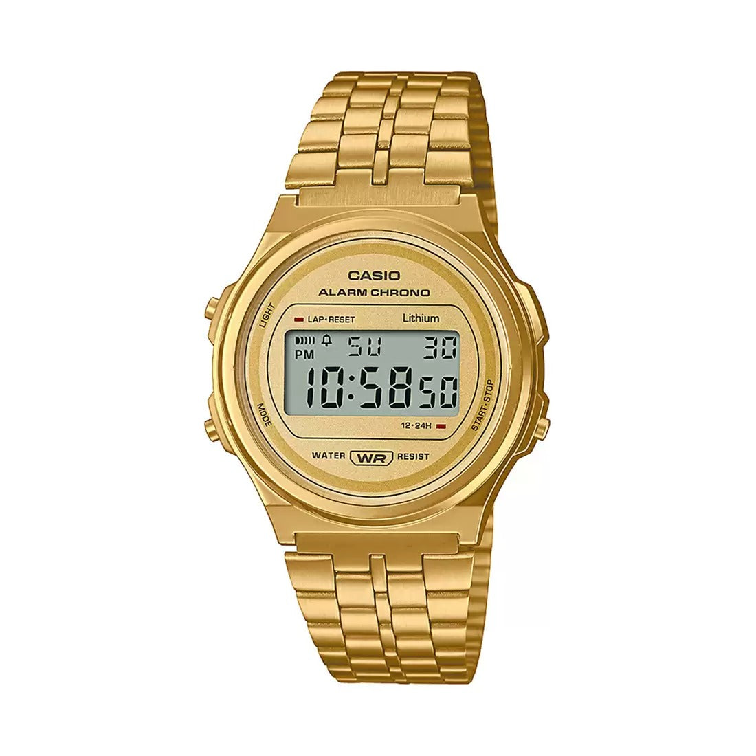 Casio gold 2024 analog watch