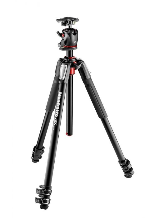 Manfrotto 055 Aluminium 3 Section Tripod With Xpro Ball Head Plus 200Pl Plate