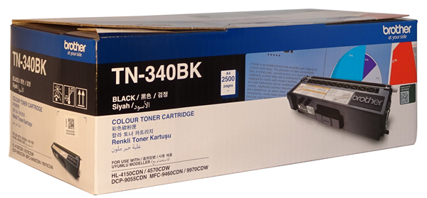 Brother TN-340BK Toner Cartridge