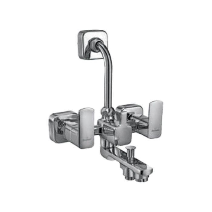 Parryware 3 Way Wall Mixer Quattro Collection T2317A1 Chrome Finish