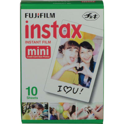 Fujifilm Instax Mini Single Pack 10 Sheets Instant Film for Fuji