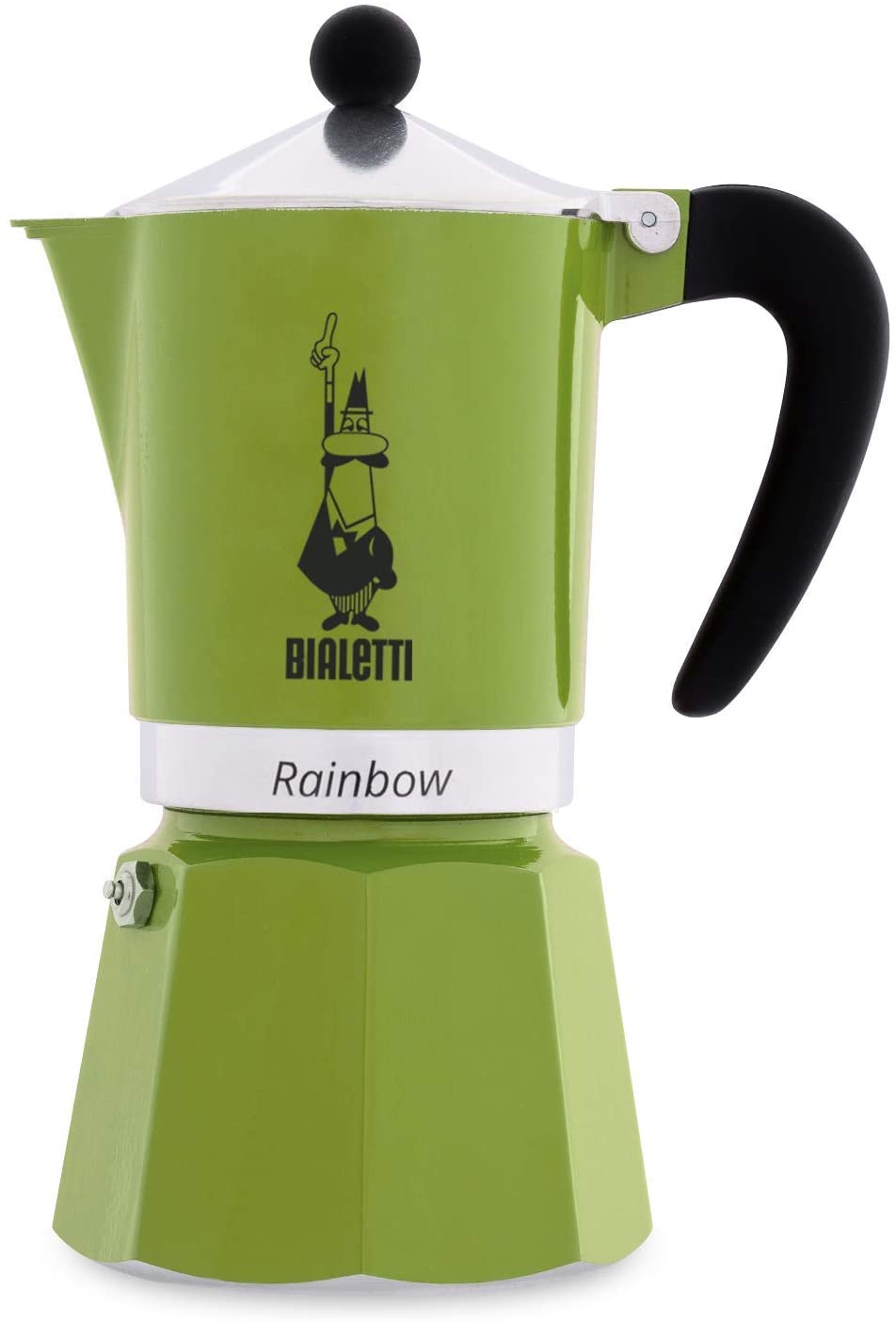 Bialetti Rainbow 6 Cup Green Espresso Maker