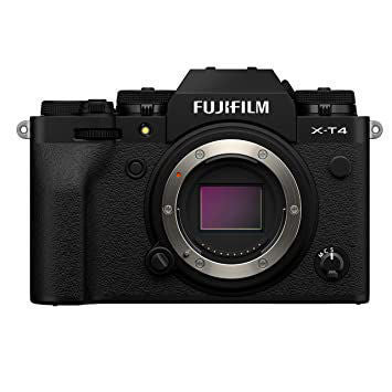 Fujifilm X T4 Mirrorless Digital Camera Body Only Black