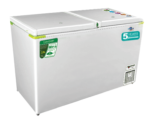 Detec™ Rockwell Double Door Eutectic Green Freezer (315 liters)