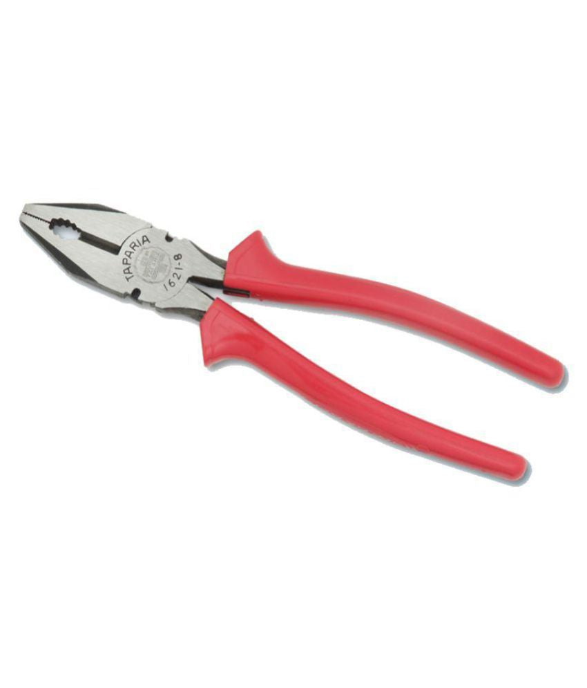 Taparia Combination Pliers Printed Bag Packing With Joint Cutter