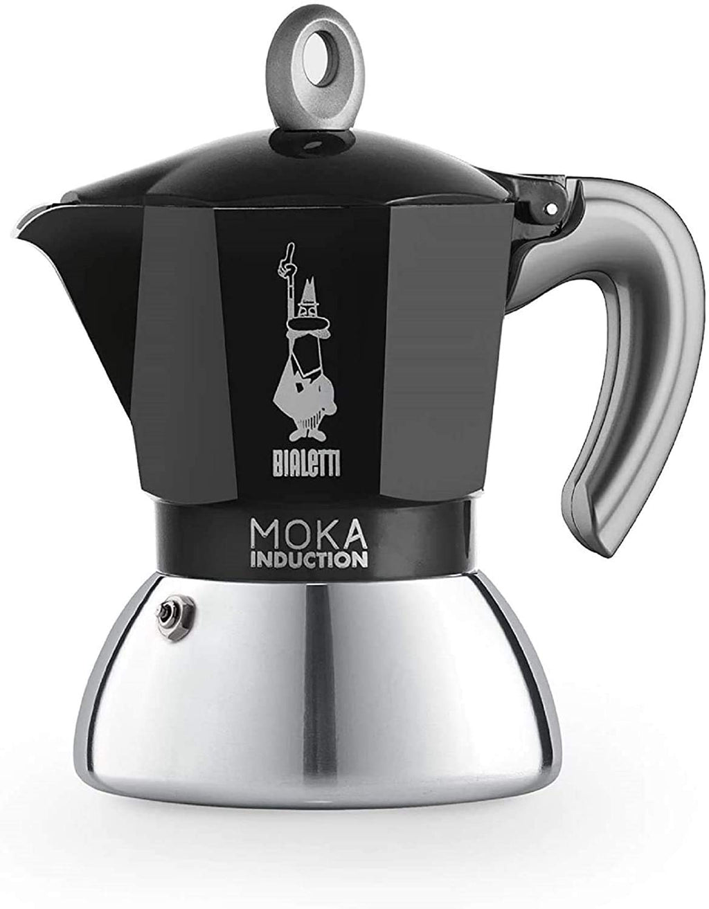 Bialetti New Moka Induction Black 2 Cups