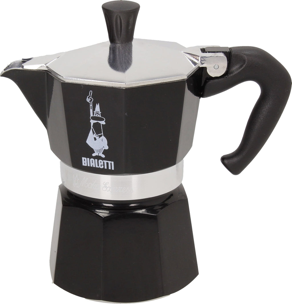 Bialetti Moka Express Black 1 Cups Coffee Maker
