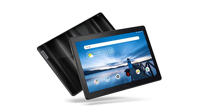 Open Box Unused Lenovo Tab P10 Tablet (10.1 inch, 4GB RAM, 64GB, Wi-Fi+4G LTE), Aurora Black