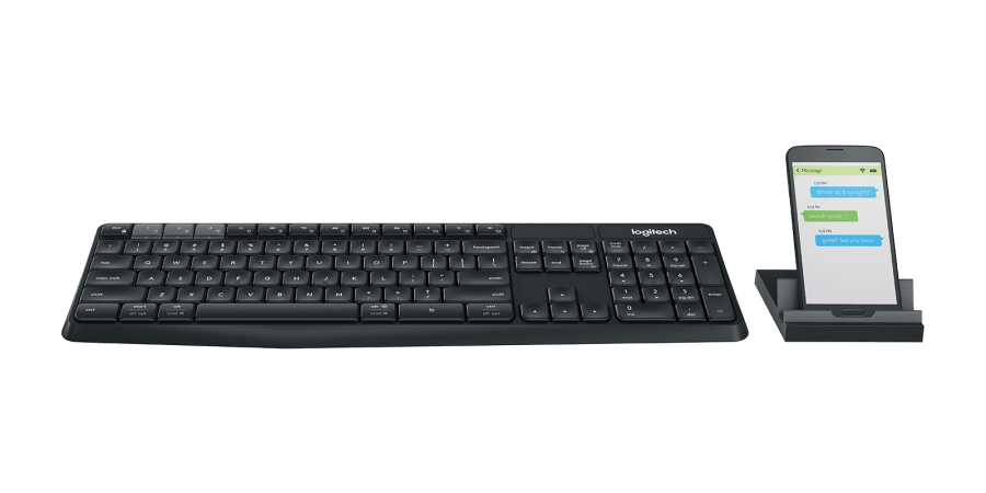 Logitech K375S Multi-Device (Wireless Keyboard and Stand Combo)