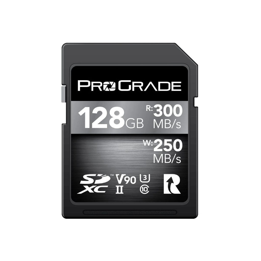 ProGrade Digital 128GB SDXC UHSII V90 Memory Card Cobalt 300 MB/s