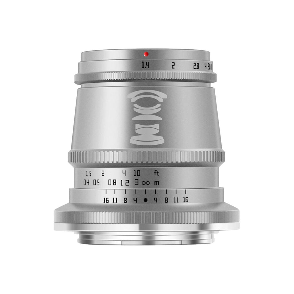TTArtisan 17mm f/1.4 Lens for Nikon Z / APS-C / Silver