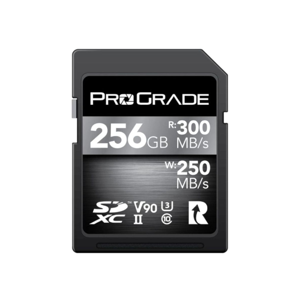 ProGrade Digital 256GB SDXC UHS II V90 Memory Card Cobalt 300 MB/s