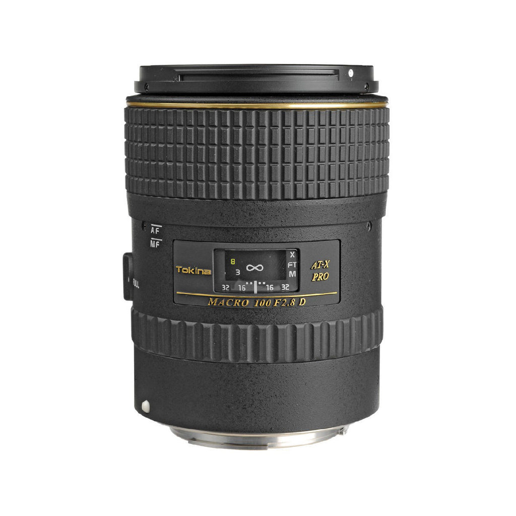 Tokina 100mm F2.8 at X M100 Af Pro D Macro Autofocus Lens for Canon Eos