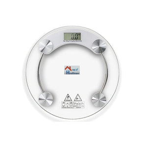 Dr Care Digital Glass Weighing Machine Round Personal 8Mm