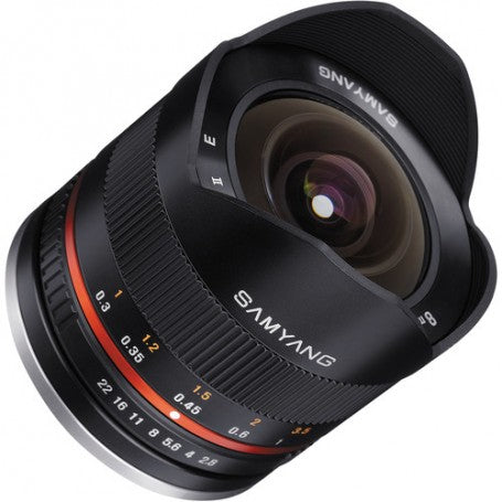 Samyang 8mm F 2.8 Umc Fisheye II Lens for Canon Ef M Mount