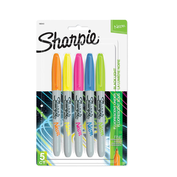 🍒 Sharpie Neon Permanent Markers Assorted + PaperMate Candy Pop Pens‼️Set  Of 2