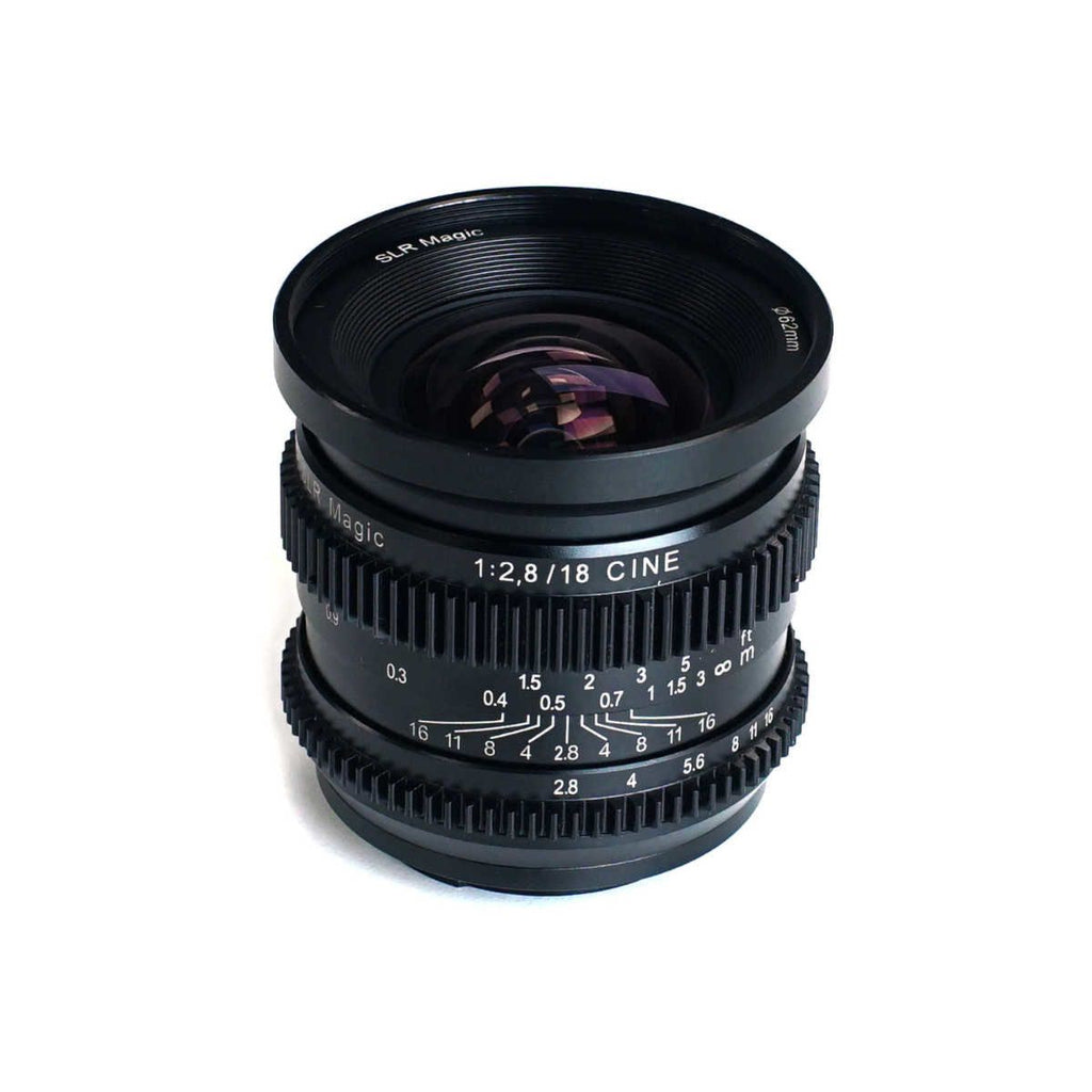 SLR Magic CINE 18mm F2.8 Lens Sony E