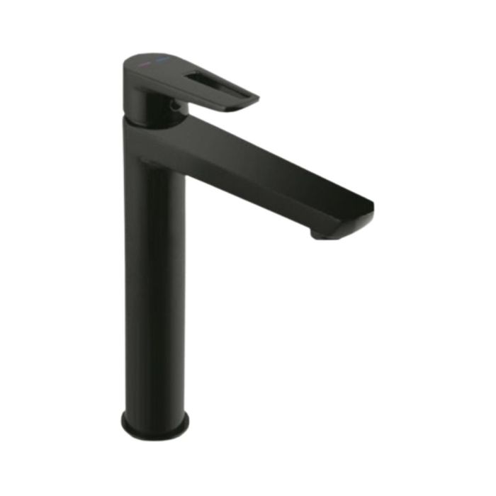 Parryware Table Mounted Tall Boy Basin Faucet Nightlife T4946A5 Shiny Black