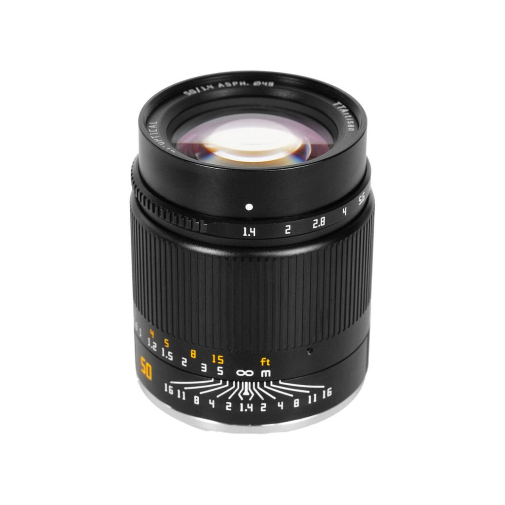TTArtisan 50mm f/1.4 Lens for Canon RF / Full Frame / Black