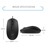 Load image into Gallery viewer, HP M10 Wired USB Mouse 3 Button High Definition
