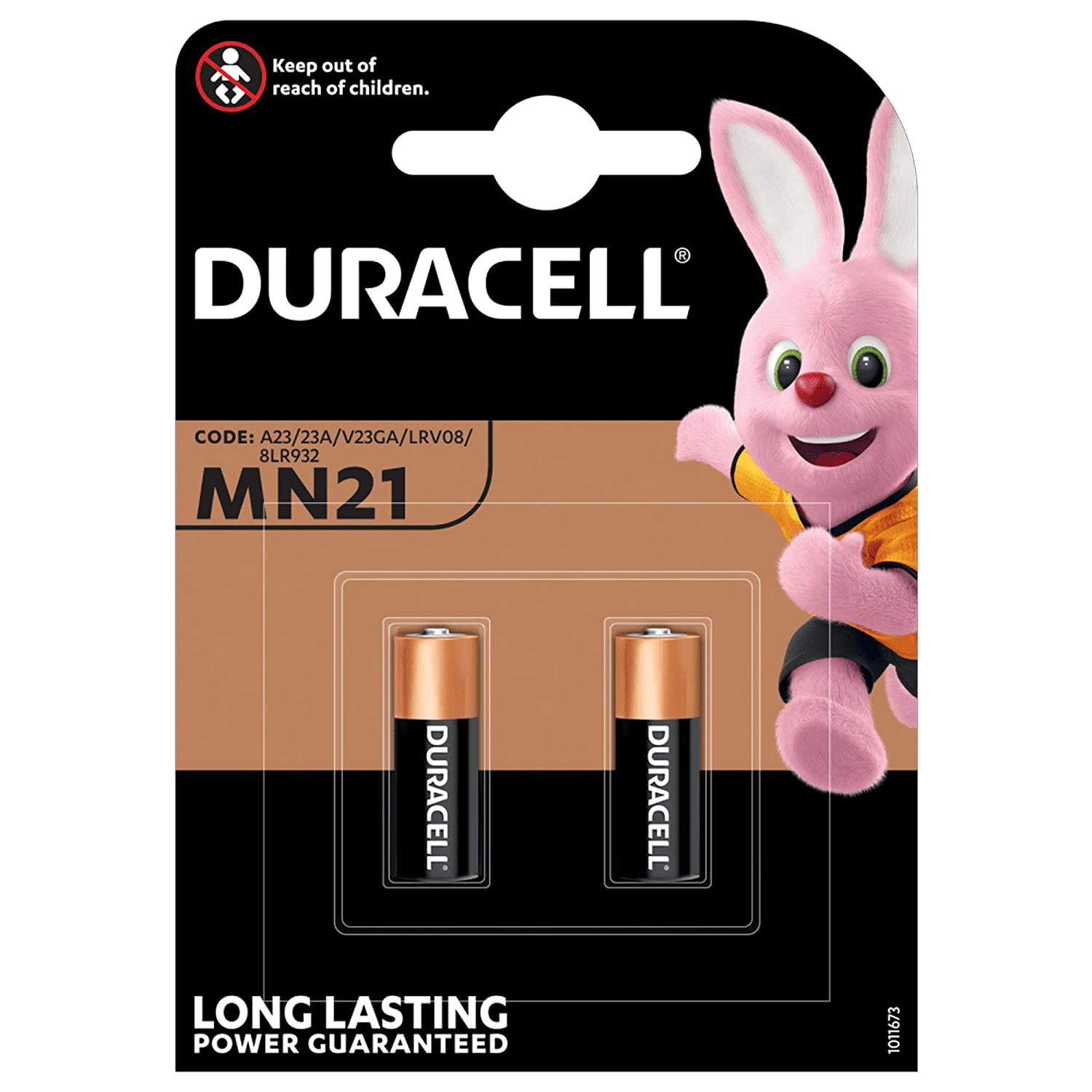 Duracell Specialty Alkaline MN21 Battery 12V - Pack of 2