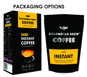 Colombian Brew Pure Instant Coffee (50g) (Pack Of 2)