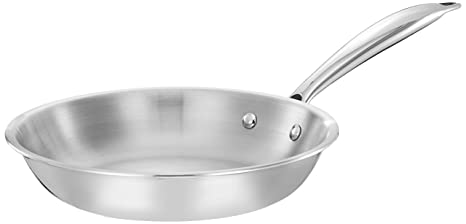 Amazon Brand Solimo Tri Ply Stainless Steel Induction Base Frying Pan