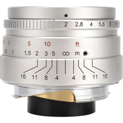 7artisans Photoelectric 35mm F2 Lens for Leica M Silver