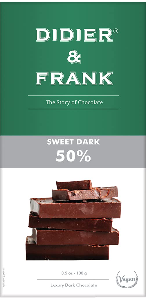 Didier & Frank 50% Dark Chocolate, 100g
