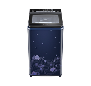 Panasonic 6.7 Kg Fully Automatic Top Load Washing Machine Blue Flower Na-f67x8arb