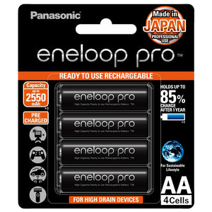 Panasonic Eneloop Pro 2550 Mah Pack of 2