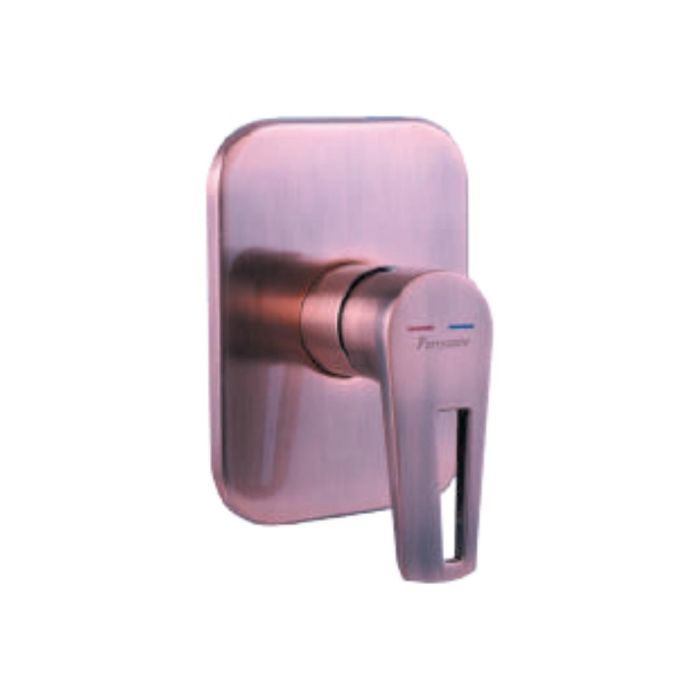 Parryware Concealed Shower Mixer Red Copper T4957A6