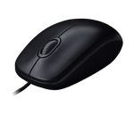 Load image into Gallery viewer, Logitech M100r Corded Mouse Comfortable. Durable. Essential
