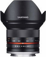 Load image into Gallery viewer, Samyang Brand Photography Mf Lens 12mm F2.0 Canon M Black
