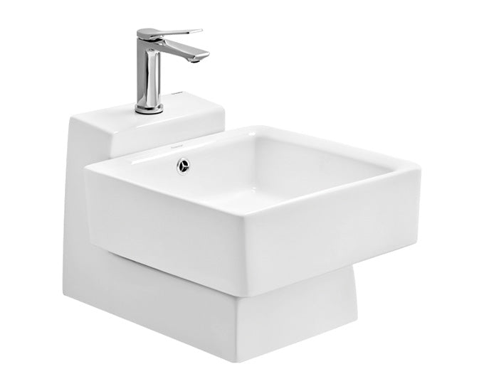 Cera Sherry Wall Hung Wash Basin With Ceramic Stand A2040106