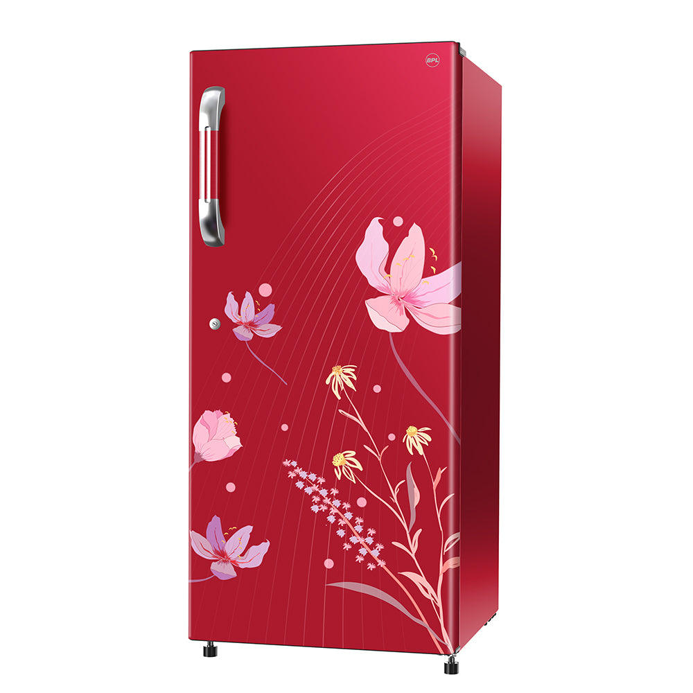 BPL 193 litres 3 Star Single Door Refrigerator Maroon Red BRD-2100AVMR
