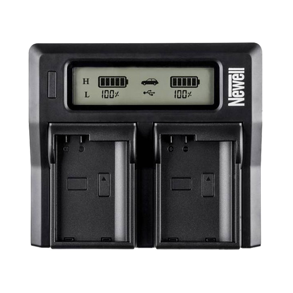 Newell DC LCD Two Channel Charger For NP FW Batteries