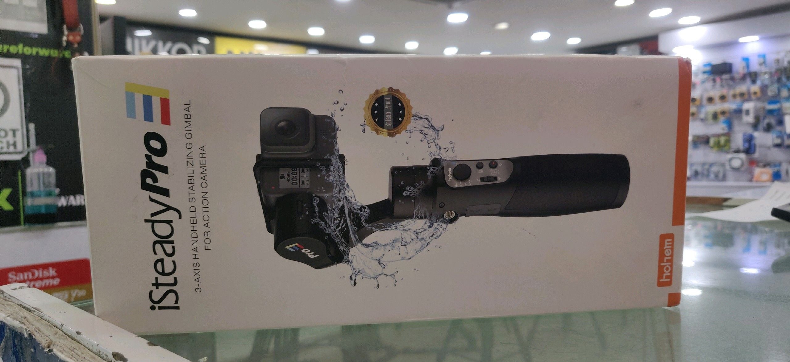 Used Isteady Pro Axis gimbal for gopro action Camera