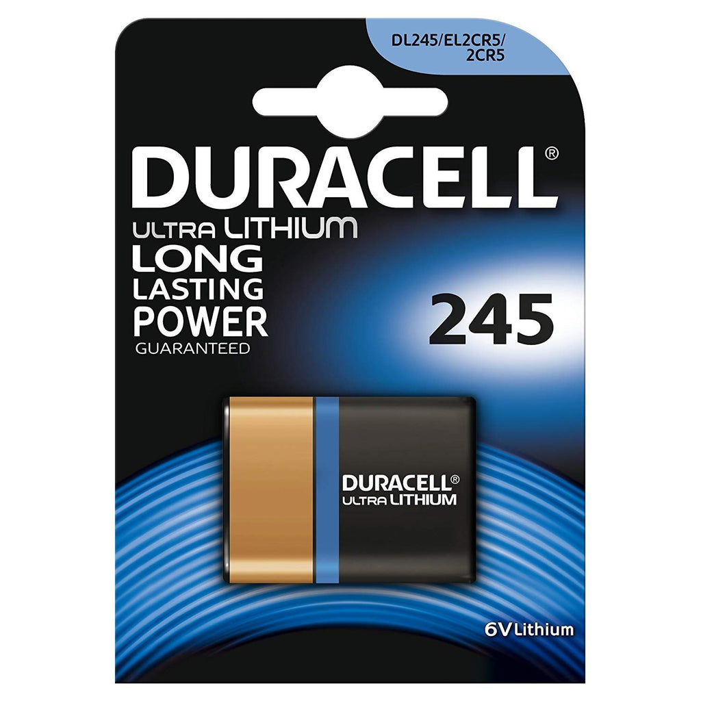 Duracell Ultra M3 Photo DL245 6 V Lithium Battery