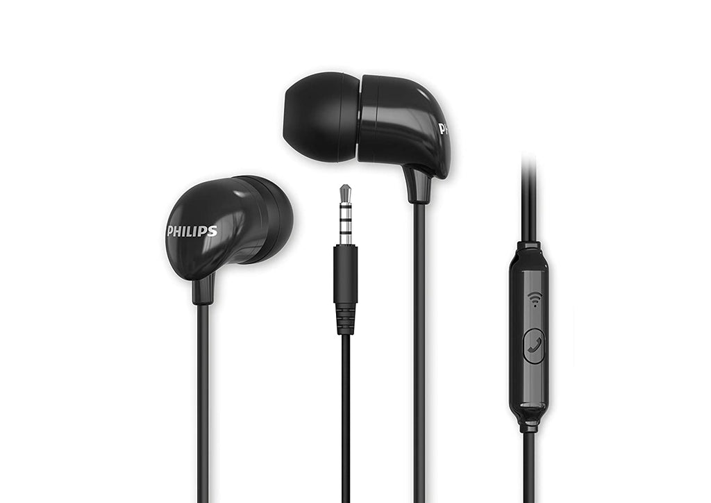 Philips TAE1126 Wired In Ear Headphones With Dynamic Bass And Mic