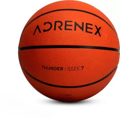 Open Box Unused Adrenex by Flipkart Thunder Basketball Size 7 Orange