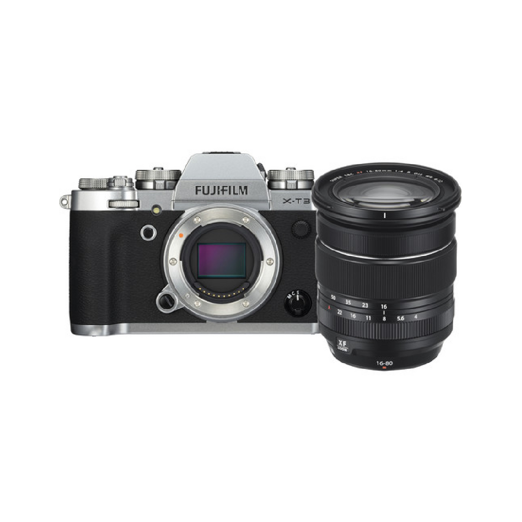 Fujifilm X T3 Mirrorless Digital Camera With 16 80Mm Lens Kit Silver